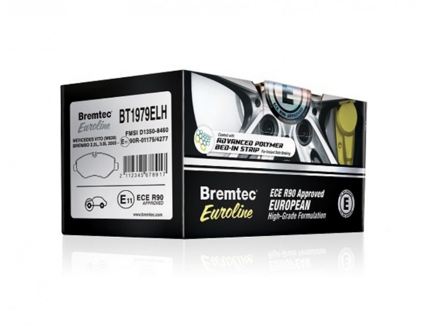 Bremtec : Ceramic Pads - V6 Amarok - Rear