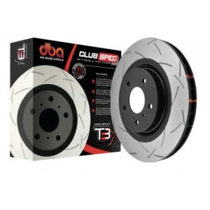 DBA : T3 4000 Series Performance Slotted Rear Rotors - VW Amarok V6