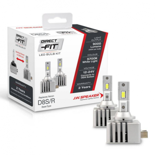 J.W. Speaker LED D8 Direct Fit Headlight Conversion Kit